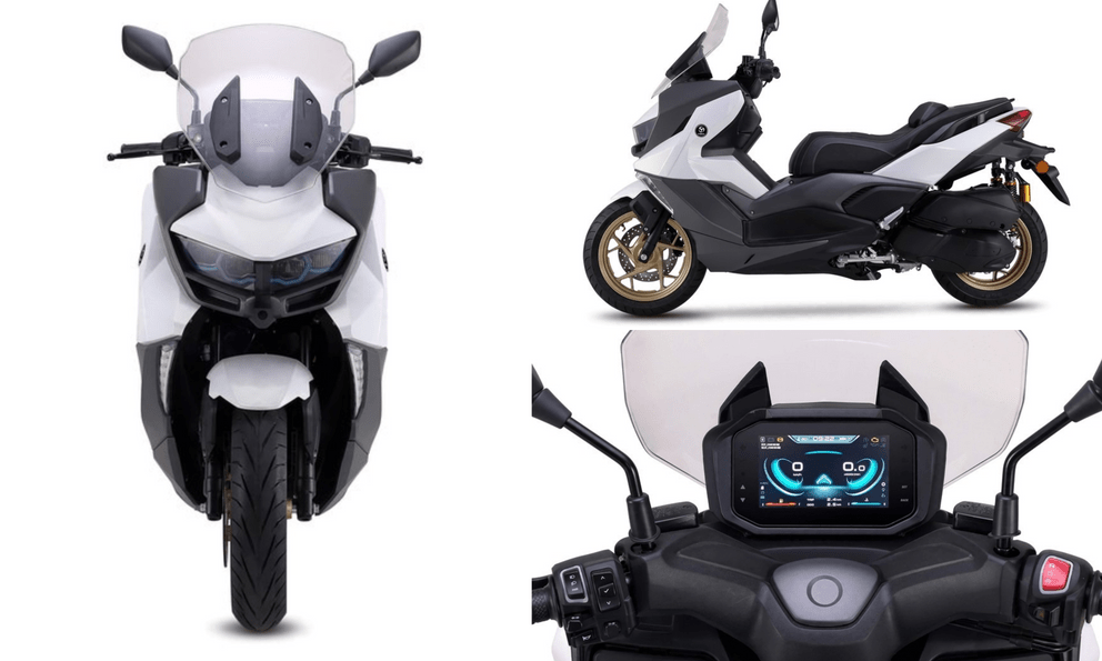 Xe tay ga 300cc giá chỉ hơn 70 triệu, bảo hành tận 6 năm: 