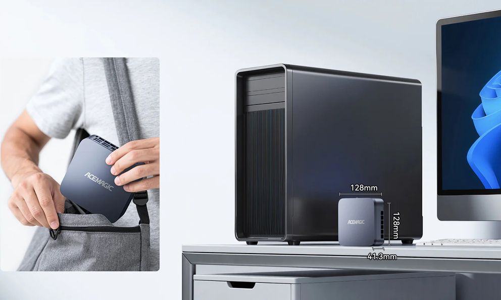 Ra mắt mini PC bỏ túi dùng CPU Intel HX thế hệ 14, hiệu năng cao nhờ tản nhiệt kép, kèm 32GB RAM, 1TB SSD