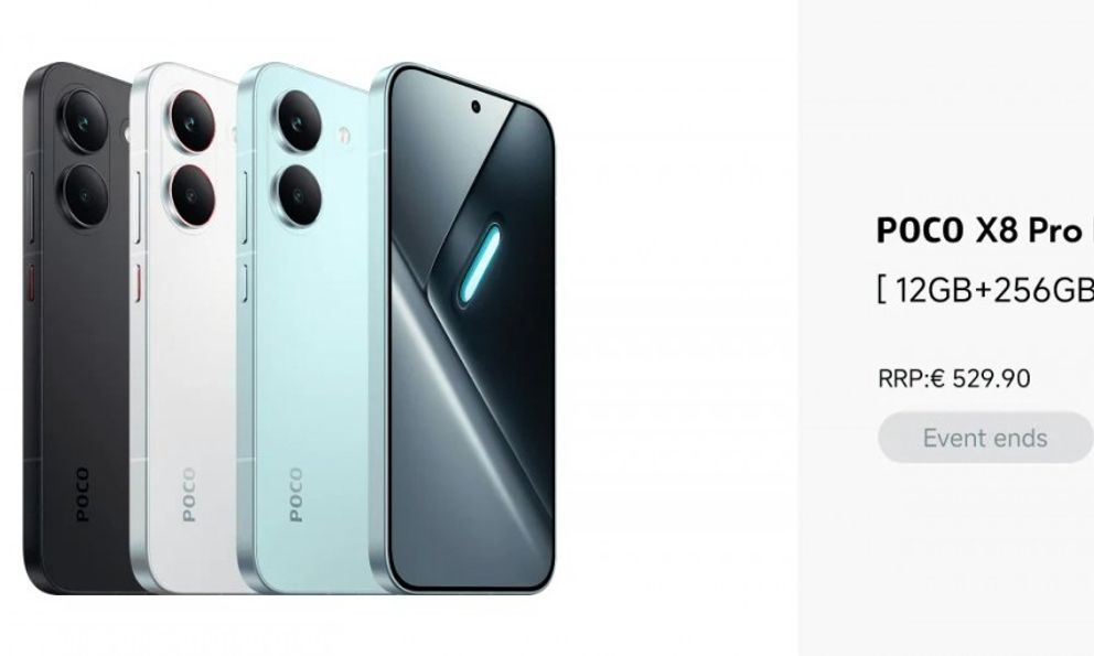 POCO X8 Pro và X8 Pro Max lộ diện, giá gần 20 triệu đồng