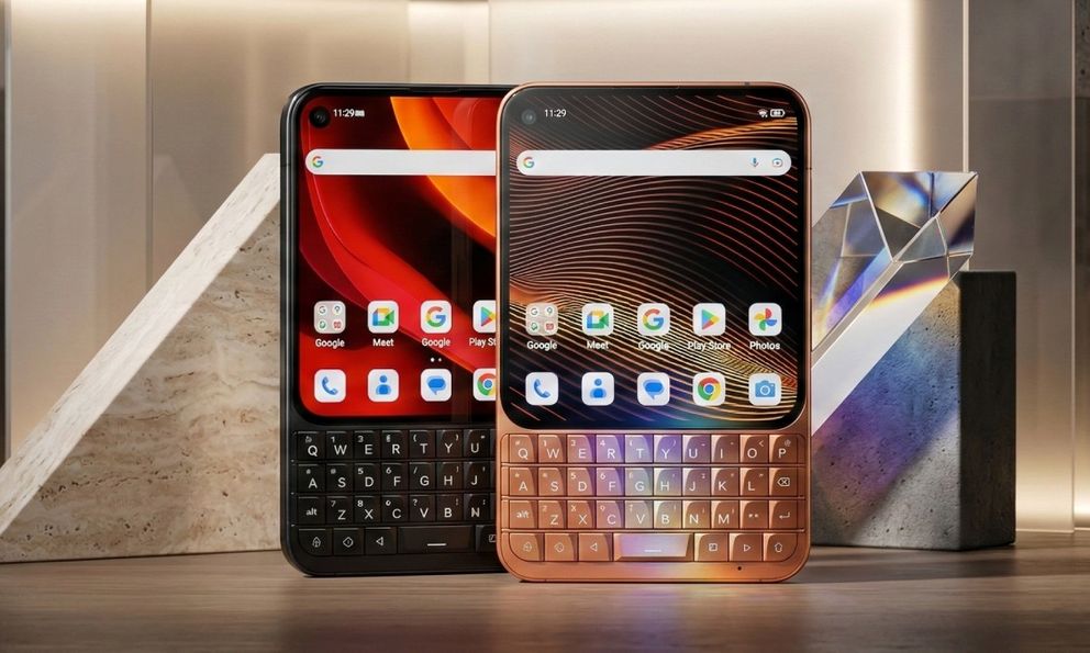 Điện thoại phím cứng giống Blackberry chốt ngày ra mắt, 2 mức cấu hình, sắp lên sàn gọi vốn