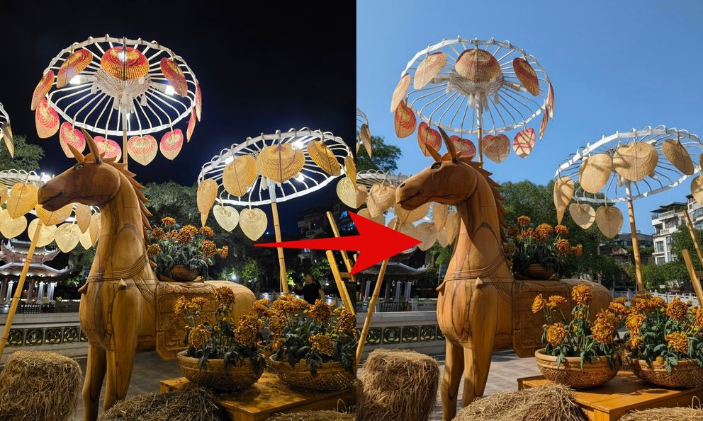 Galaxy S26 series biến ảnh đêm thành ngày, mèo thành chó, đang miễn phí hoàn toàn