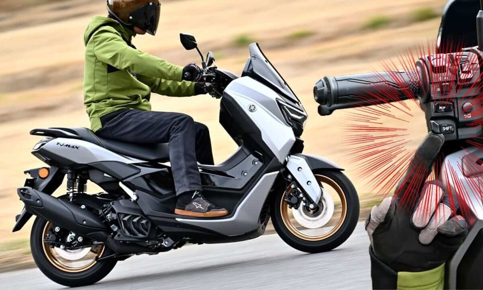 Yamaha NMAX155 2026 gây chú ý với CVT điện tử YECVT, xe ga 155cc bất ngờ lột xác thành xe touring đầy thú vị