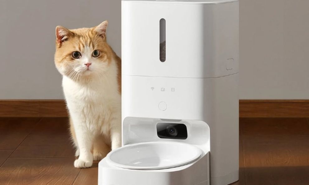 Giờ máy cho chó mèo ăn cũng có cả AI: Xiaomi công bố dòng máy tích hợp camera 5 MP, nhận diện thú cưng, giá từ 1,6 triệu đồng