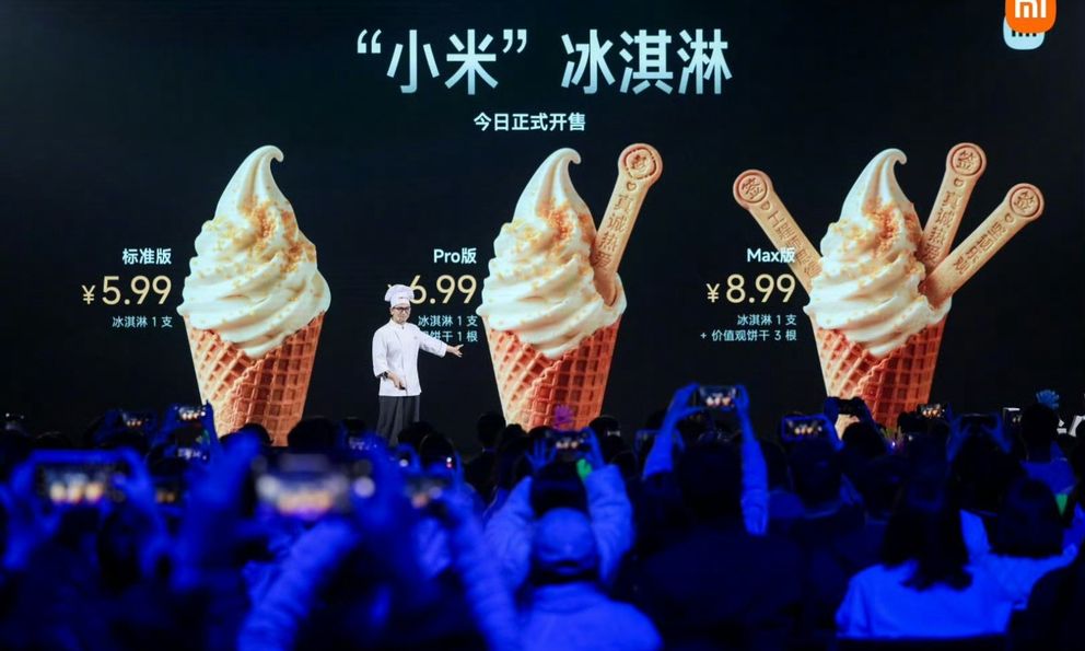 Xiaomi ra mắt kem 