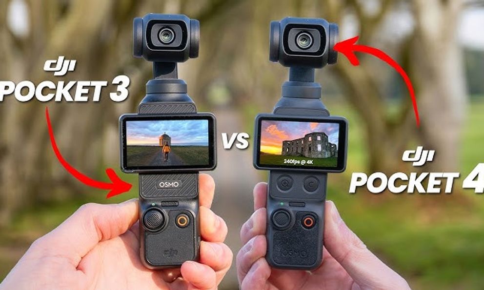 DJI Osmo Pocket 4 vs Osmo Pocket 3: Tất cả những nâng cấp đáng chú ý trên thế hệ mới