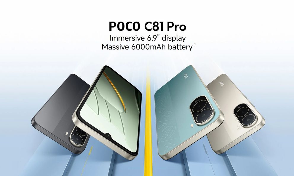 Poco mở bán điện thoại siêu rẻ pin 6000mAh, màn 6.9 inch 120Hz, giá chỉ 2.6 triệu