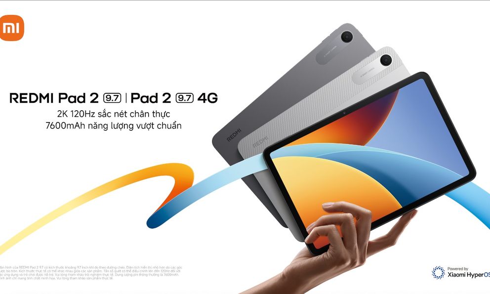 Xiaomi có máy tính bảng nhỏ gọn mới: Màn 2K 120Hz, pin 7.600mAh, từ sale chỉ hơn 3 triệu đồng