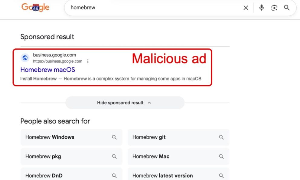 Hacker đang nhắm vào các máy Mac, và lần này qua chính quảng cáo của Google