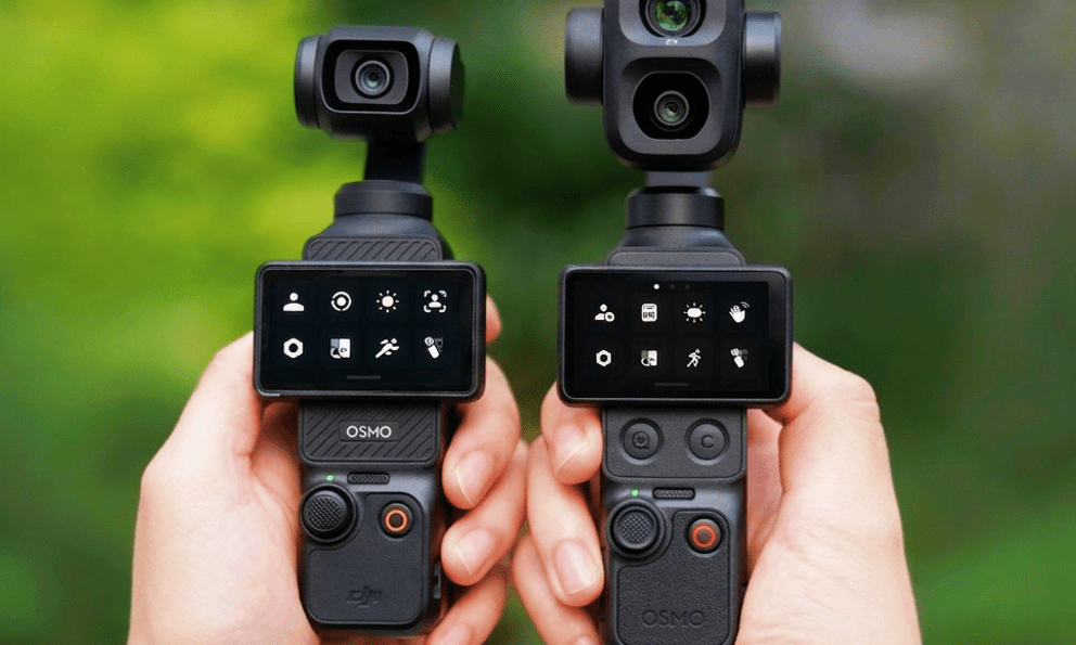 DJI Osmo Pocket 4P lộ diện đầy đủ: Camera zoom 3x quay đỡ méo mặt, chân dung xóa phông “điện ảnh” hơn hẳn đời cũ