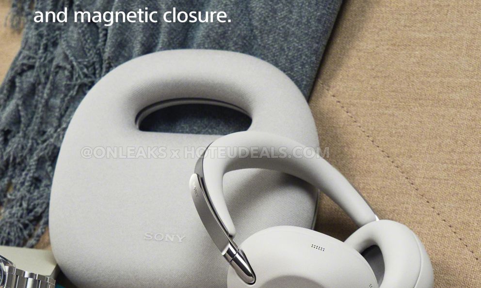 Tai nghe siêu cấp của Sony đã lộ từ A đến Z: Thiết kế sang chảnh, âm thanh cực xịn, giá dự kiến gần 20 triệu