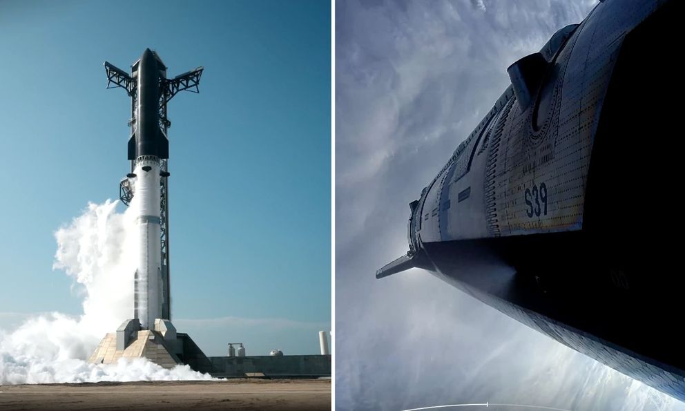 Siêu tên lửa mạnh nhất từng được phóng của SpaceX hoàn tất thử nghiệm dù bệ đẩy rơi xuống biển