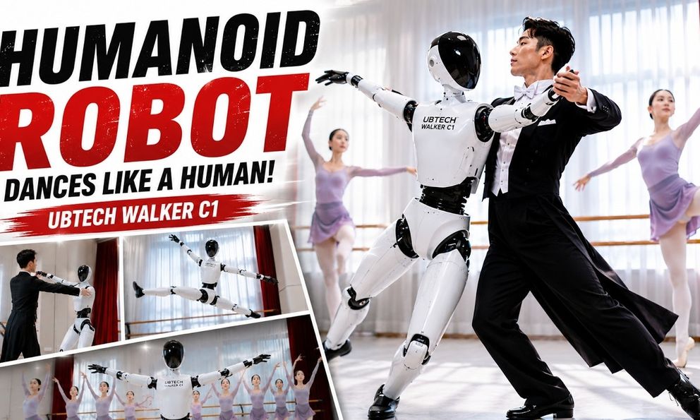 Ubtech ra mắt robot hình người Walker C1 với khả năng múa ba lê xuất sắc như người thật