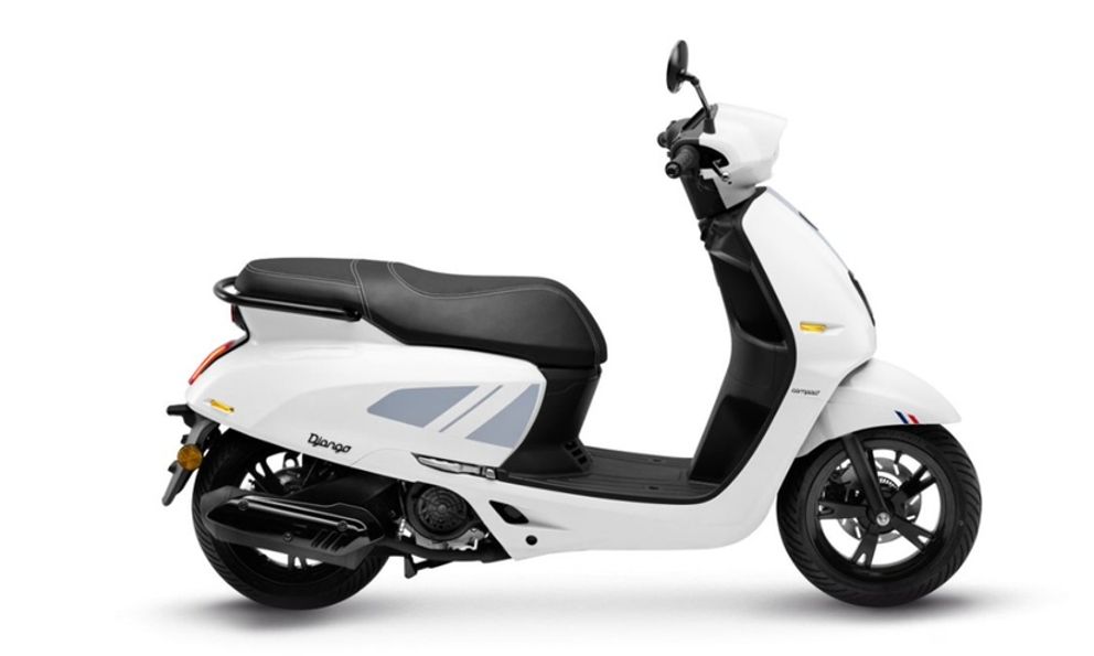 Peugeot chính thức trình làng mẫu xe tay ga Django Compact: Xe ga retro kiểu Pháp giá mềm, liệu có đủ sức hút người dùng Việt?