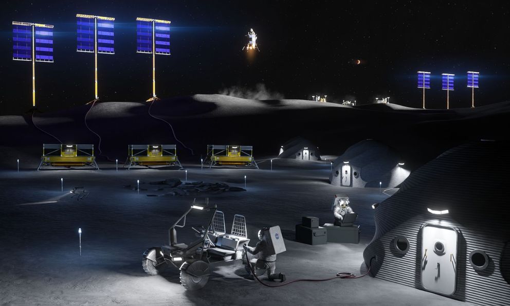 NASA đặt mục tiêu đưa con người lên sinh sống tại siêu căn cứ trên Mặt Trăng vào năm 2032