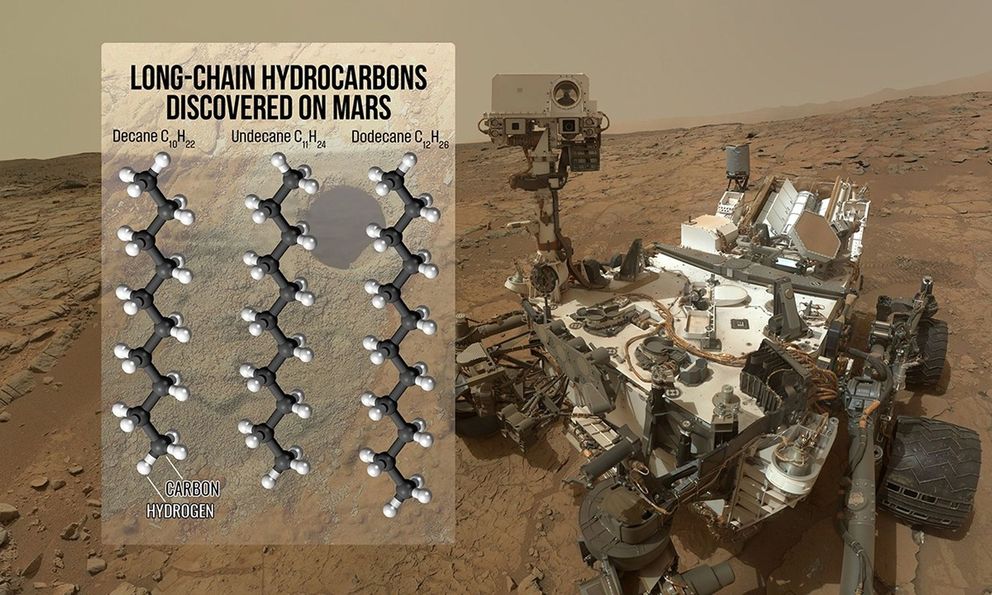 Xe tự hành của NASA tìm thấy hợp chất hóa học hữu cơ phức tạp nhất từng được phát hiện trên Sao Hỏa