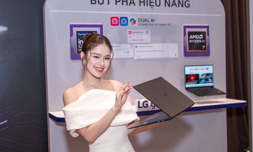 LG ra mắt dòng laptop gram AI 2026 tại Việt Nam: vật liệu Aerominum mới, Dual AI và thêm lựa chọn AMD Ryzen AI