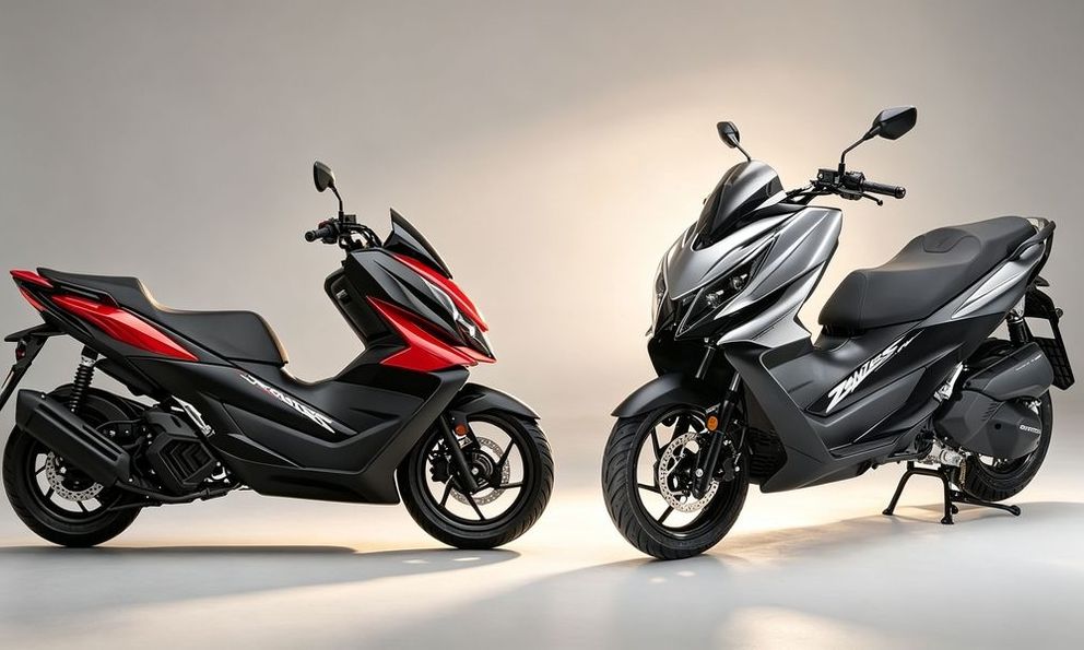 Phả hơi nóng lên Yamaha NVX, Zontes 175V gây sốt với dàn công nghệ khủng và khung nhôm