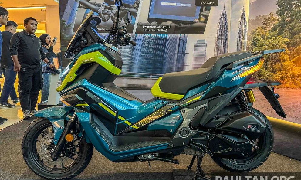 Đối thủ Honda ADV160 lộ diện giá chỉ 60 triệu đồng, trang bị phanh ABS, TCS cùng camera hành trình cực xịn