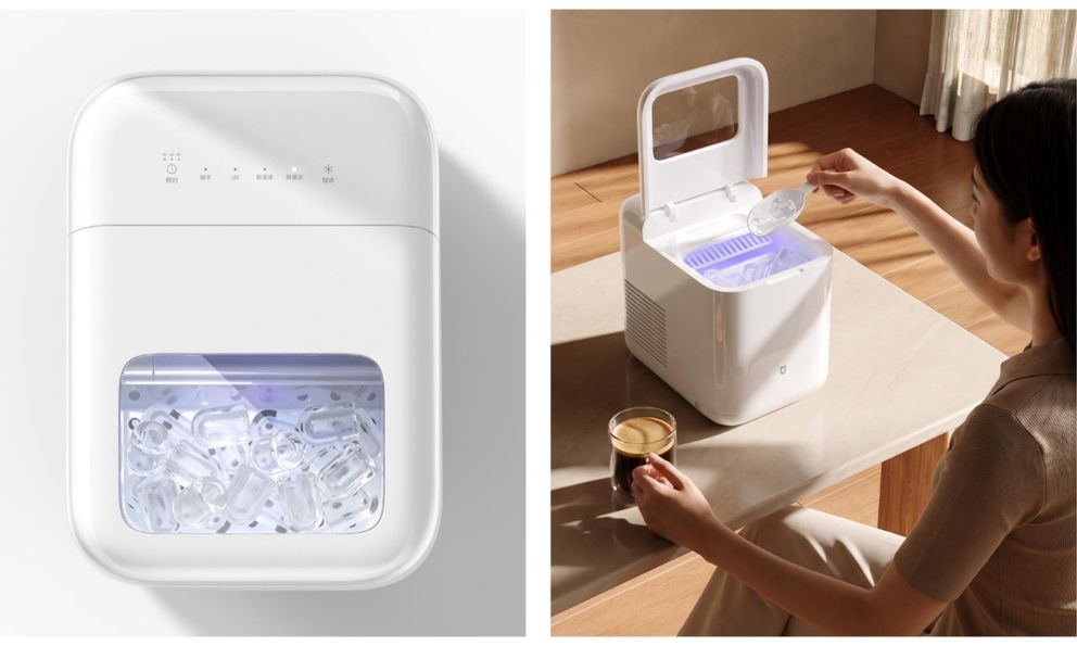 Xiaomi ra mắt máy làm đá mini: Chỉ từ 6 phút có đá, tích hợp đèn UV khử khuẩn, giá chỉ hơn 1 triệu