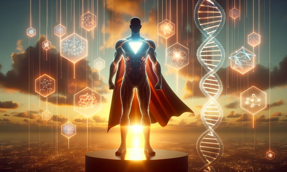 Vật liệu DNA và thủy tinh mạnh gấp 4 lần thép, nhẹ hơn 5 lần, gợi liên tưởng đến Iron Man