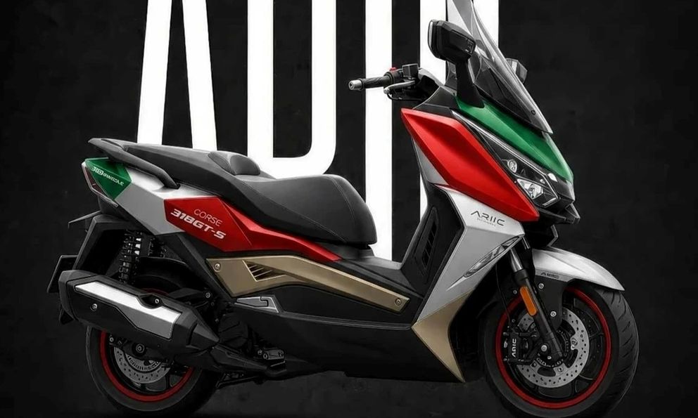 Mẫu xe tay ga ARIIC 318GT-S trình làng với động cơ 369cc cùng hàng loạt công nghệ đỉnh cao