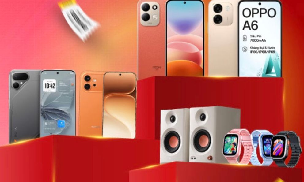 5 ngày săn ưu đãi công nghệ: Smartphone, laptop đồng loạt giảm giá