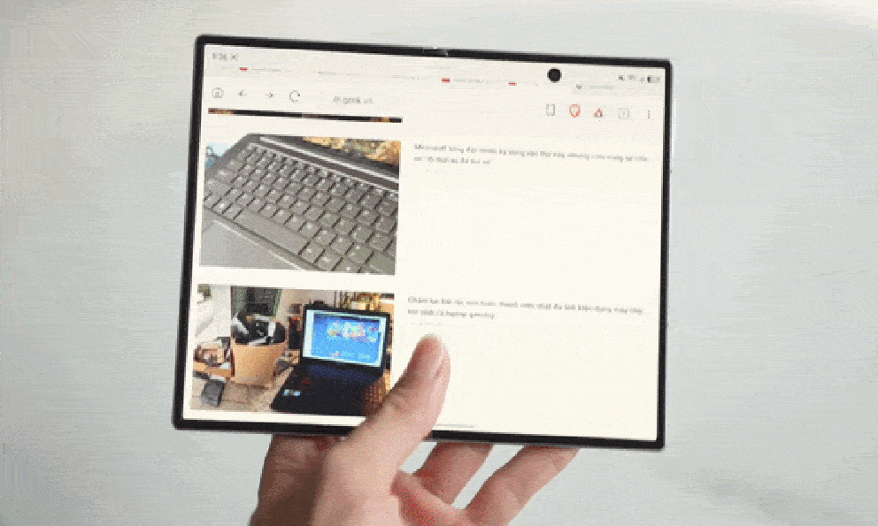 Những thao tác quá đỗi bình thường trên Galaxy Z Fold8 nhưng máy gập của Táo giờ mới có