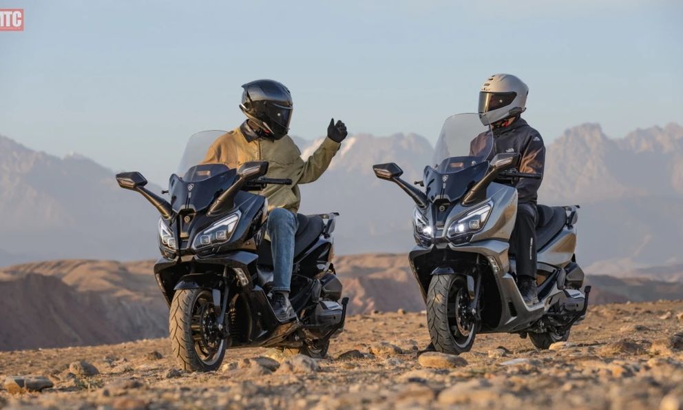 Maxi-scooter Cyclone RT450 lộ diện với kho công nghệ áp đảo phân khúc liệu có khiến xe Nhật lép vế?