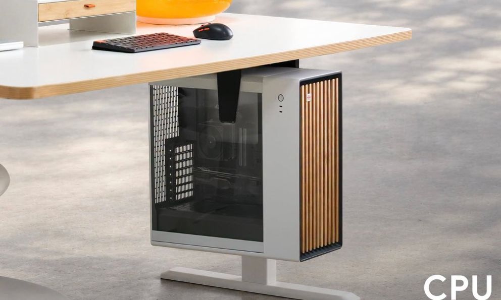 HyperWork ra mắt giá treo PC, lắp dưới bàn hoặc trên tường, chịu tải 10kg