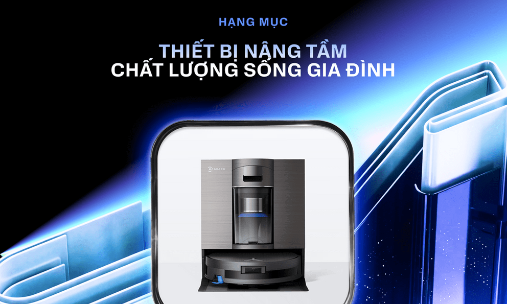 Ecovacs X11 Omni Cyclone thắng giải Thiết bị nâng tầm chất lượng sống gia đình tại Better Choice Awards 2026