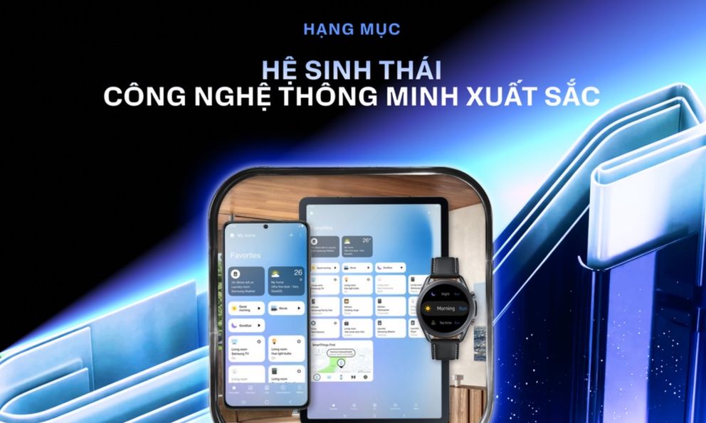 Hệ sinh thái Samsung Galaxy giành giải “Hệ sinh thái công nghệ thông minh xuất sắc” tại Better Choice Awards 2026