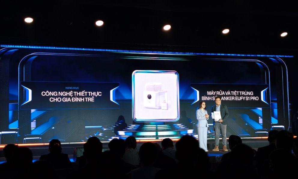 eufy Bottle Washer S1 Pro được vinh danh Công nghệ thiết thực cho gia đình trẻ tại Better Choice Awards 2026