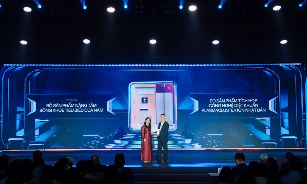 Hành trình đột phá đưa Sharp vượt qua loạt thương hiệu lớn, giành giải “Bộ sản phẩm nâng tầm sống khỏe” tại BCA 2026
