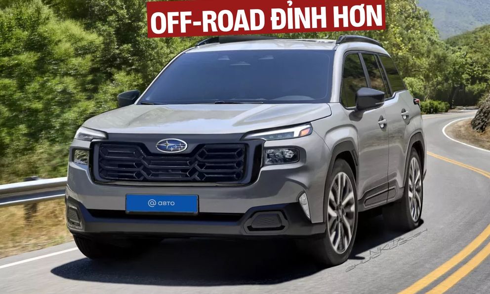 Subaru Outback 2026 'nhá hàng': Thiết kế lột xác, hứa hẹn cải tiến ADAS, màn lớn, có bản off-road 'đỉnh'