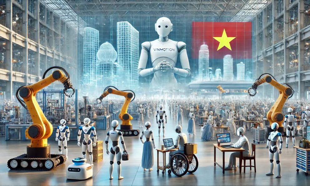 Tập đoàn của tỷ phú Phạm Nhật Vượng dự định làm người máy đa năng 