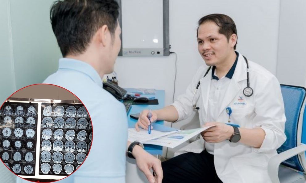Người đàn ông Hà Nội bất ngờ phát hiện tổn thương não: 