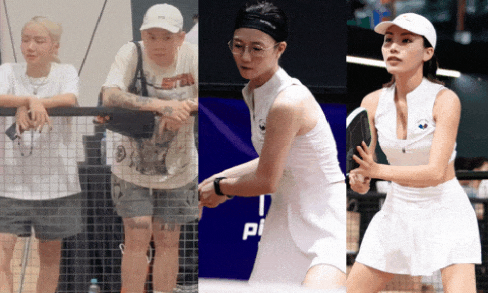 Dàn sao đổ bộ giải pickleball hot nhất: Phương Ly - Andree dính như sam, bà xã JustaTee và loạt 