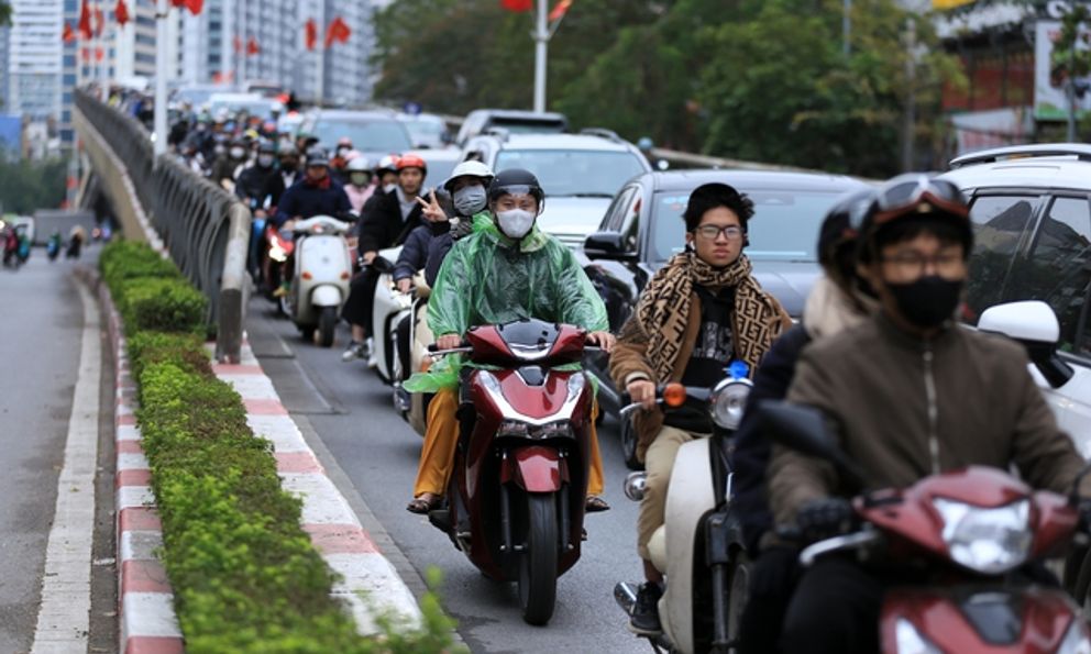 Dân tình nghỉ Tết hơi sâu: Ngày đi làm đầu tiên đường phố vẫn thông thoáng