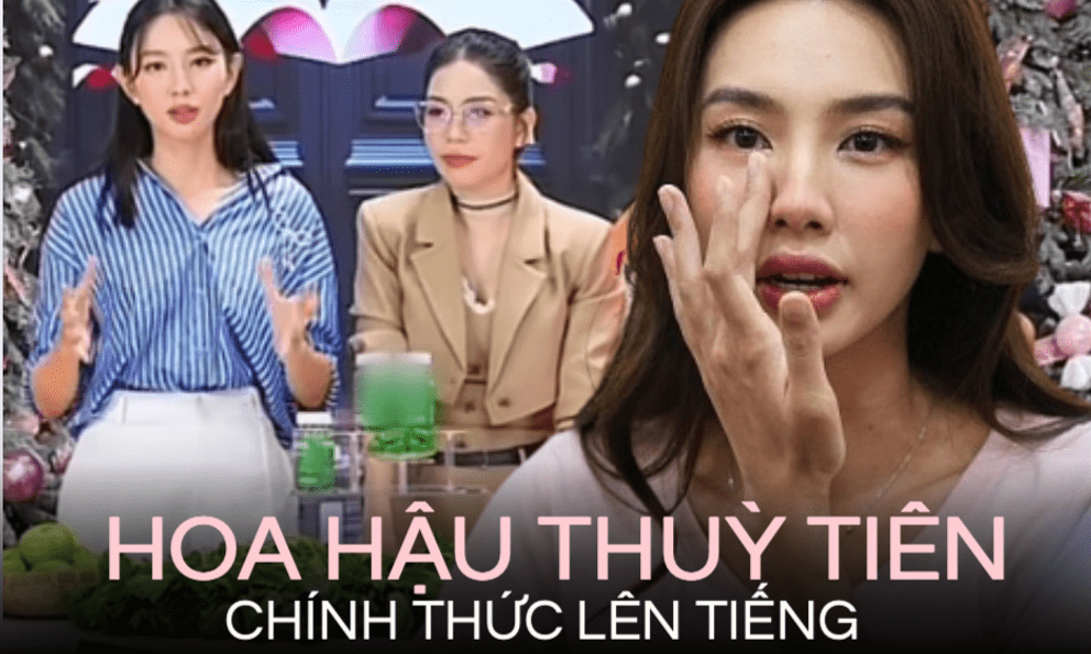 NÓNG: Hoa hậu Thuỳ Tiên chính thức lên tiếng xin lỗi vụ ồn ào quảng cáo kẹo rau củ