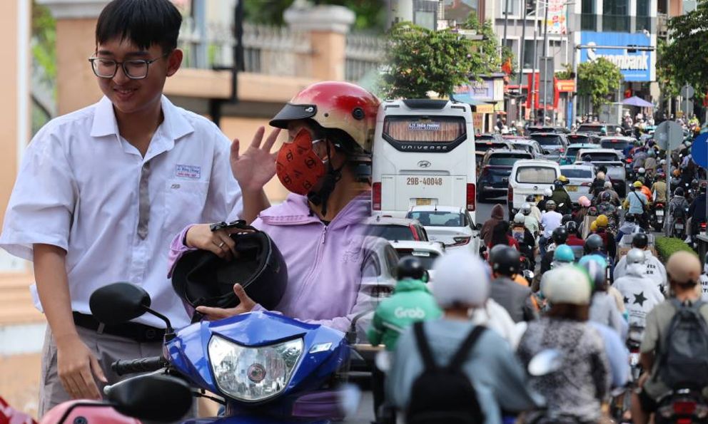 Sáng đầu tuần sau kỳ nghỉ 5 ngày: Người người hân hoan đi làm, đi học trở lại!