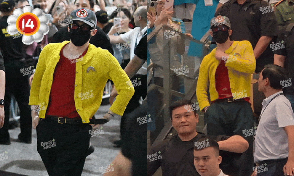 ĐÂY RỒI: G-Dragon đã xuất hiện, cả Nội Bài bùng nổ!