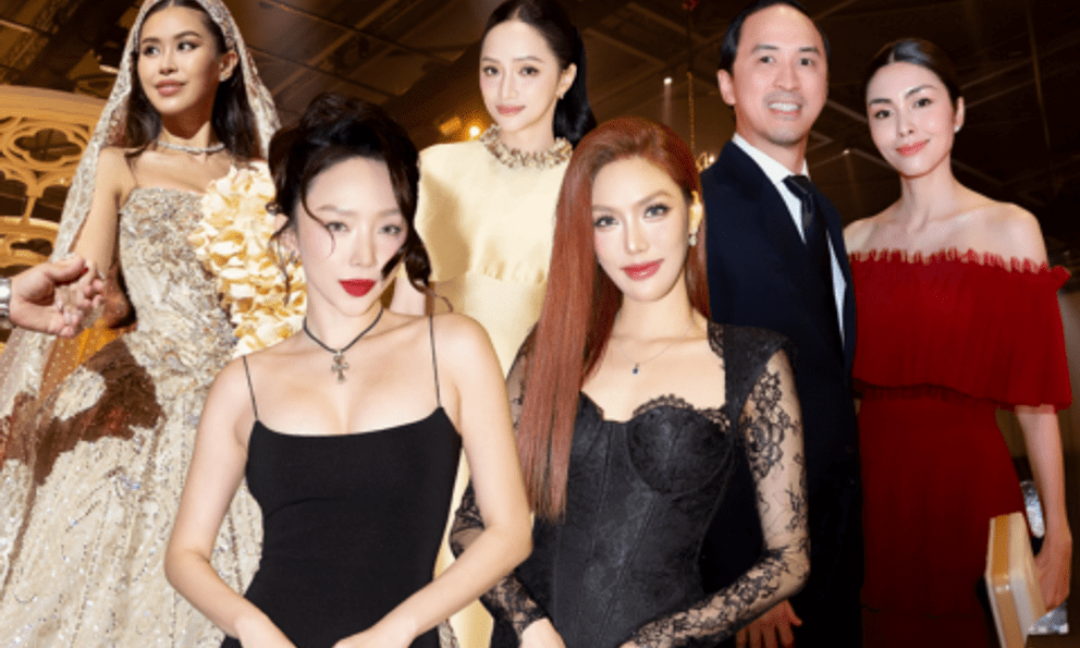 Đại tiệc sao trong đám cưới Tiên Nguyễn: Hà Tăng - Linh Rin đẹp ngây ngất, Tóc Tiên lẻ bóng đến dự