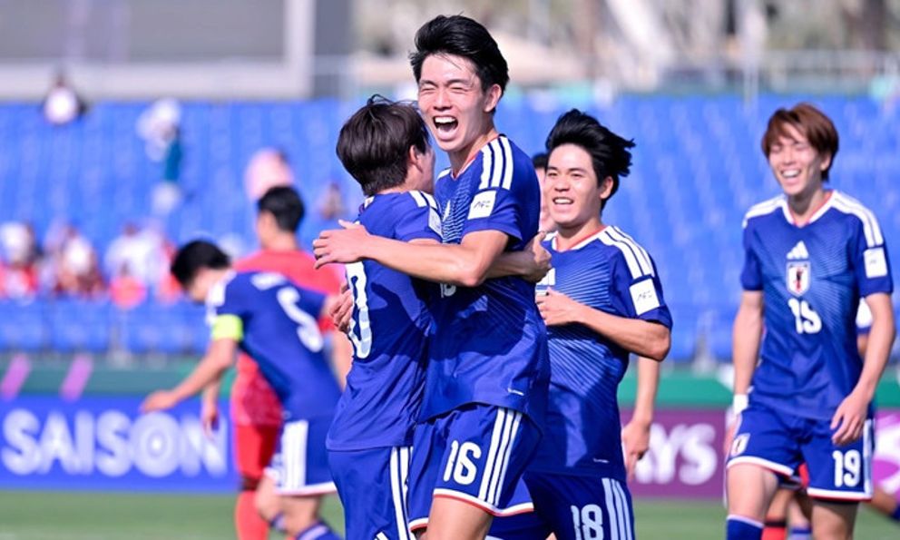 U23 Nhật Bản thắng 