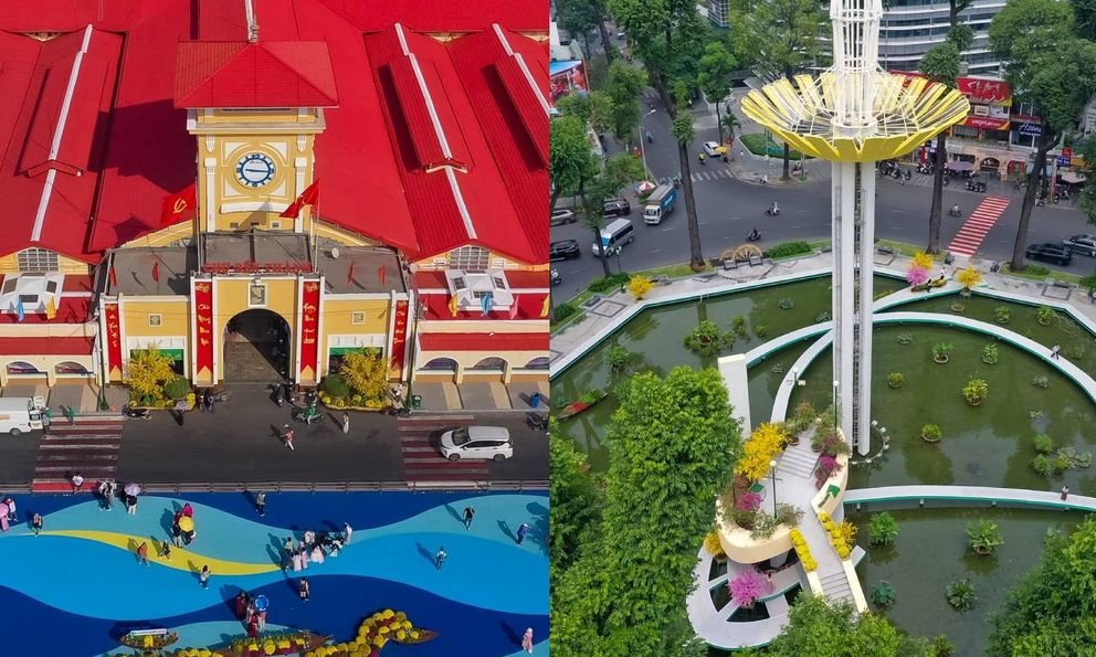 Loạt công trình biểu tượng trăm tuổi của TP.HCM “thay áo mới”: Trung tâm giờ nhìn lạ quá!