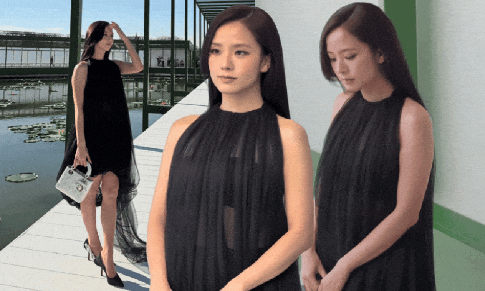 Chỉ thấy sự xinh đẹp của Jisoo tại show Dior