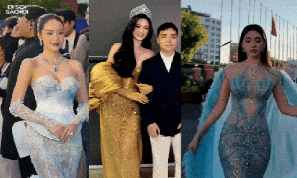 Thảm đỏ Chung kết Miss World Vietnam: Tiểu Vy - Thanh Thuỷ 100 điểm, Ý Nhi tình tứ bên bạn trai, 1 nhân vật xuất hiện thành tâm điểm