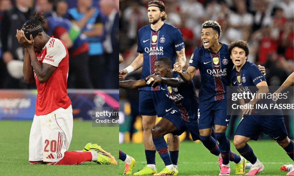 Arsenal nhận thất bại đau đớn sau loạt sút luân lưu, PSG bảo vệ thành công ngôi vô địch Champions League 