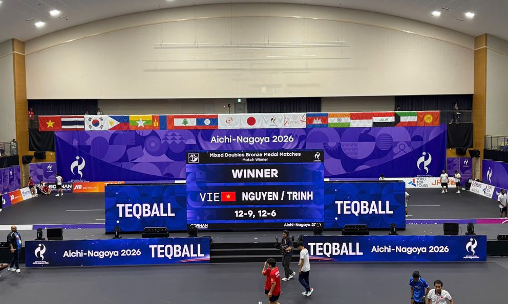 Teqball mang về huy chương đầu tiên cho thể thao Việt Nam tại ASIAD