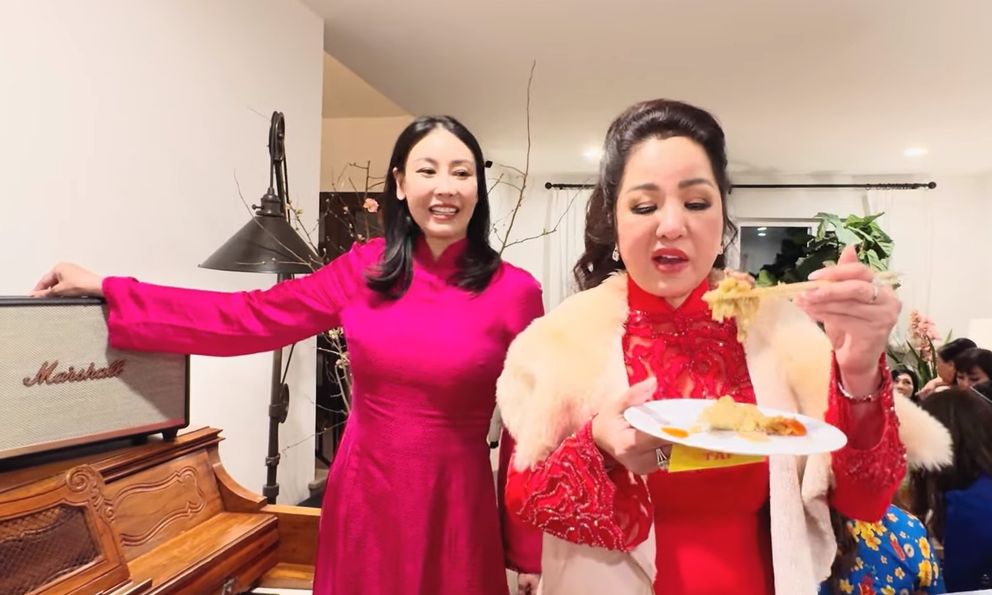 Hà Kiều Anh mở tiệc tại biệt thự ở Mỹ, mẹ ruột nói 1 câu liên quan tới cháu ngoại: “Tôi sợ lắm”