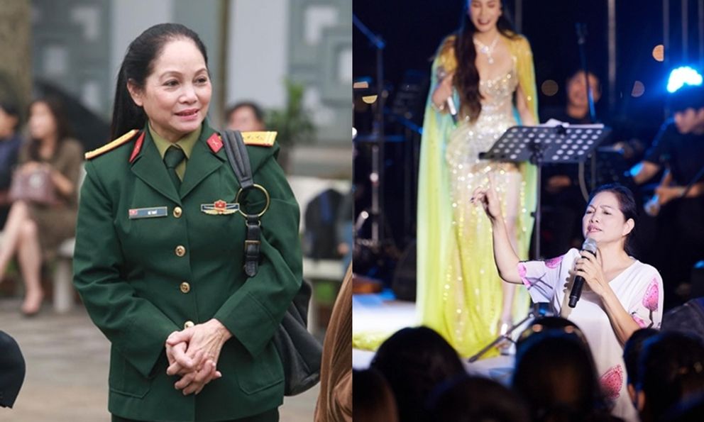 Nữ NSND là đại tá quân đội U70 khiến một ca sĩ nổi tiếng “hồn bay phách lạc”
